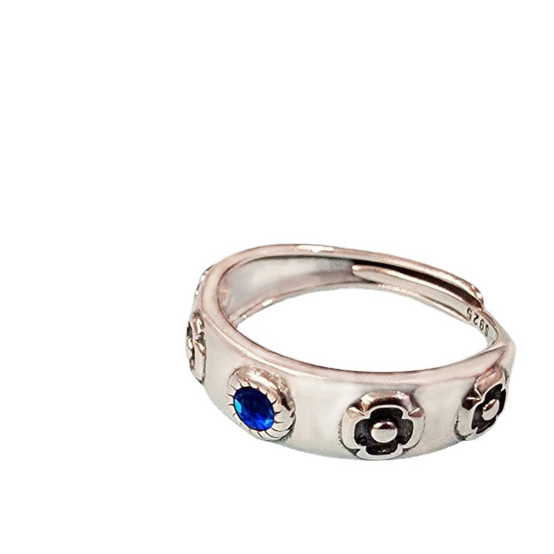 Title 2, Bague en diamant fleur de mode pour femmes