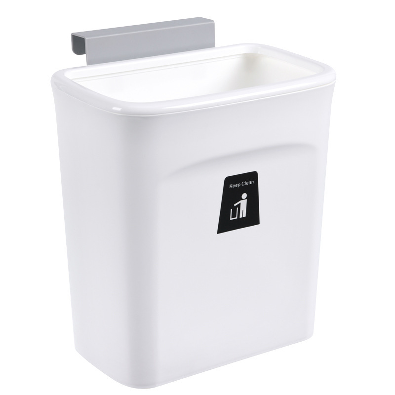 Title 1, Kitchen cabinet door mounted trash can plastic ...