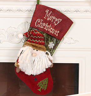 Children's Christmas Stocking Gift Bag Candy