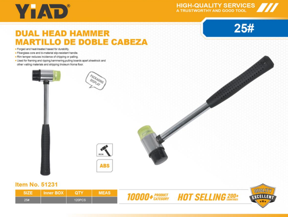 DUAL HEAD HAMMER-Only Support Self-pickup, And The Free Shipping Price Is An Anti-auction Price