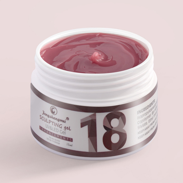 Fengshanei 15g Gel For Nail Extensions Clear Constructor
