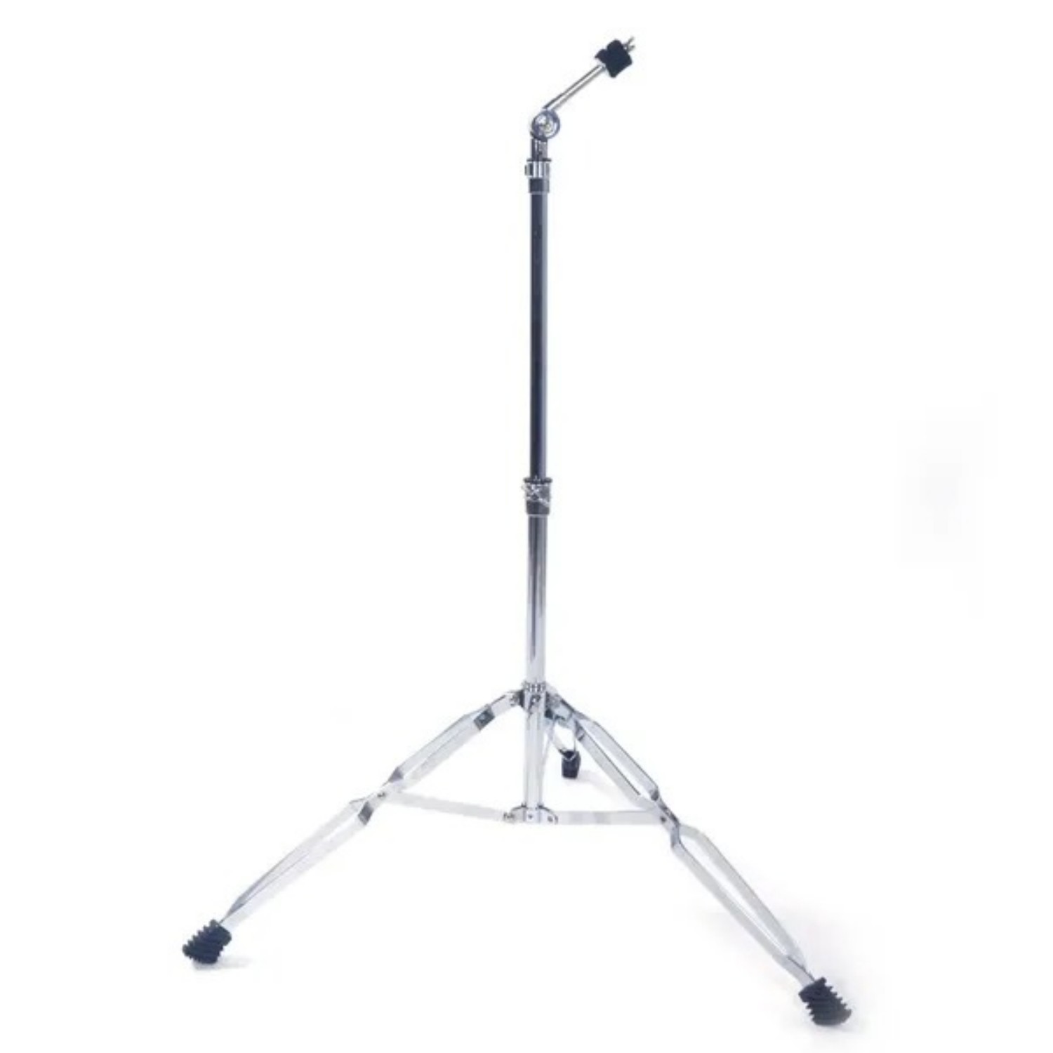 Glarry Straight Cymbal Stand Drum Hardware Percussion Mount Holder Gear Set Silver_voghion.com