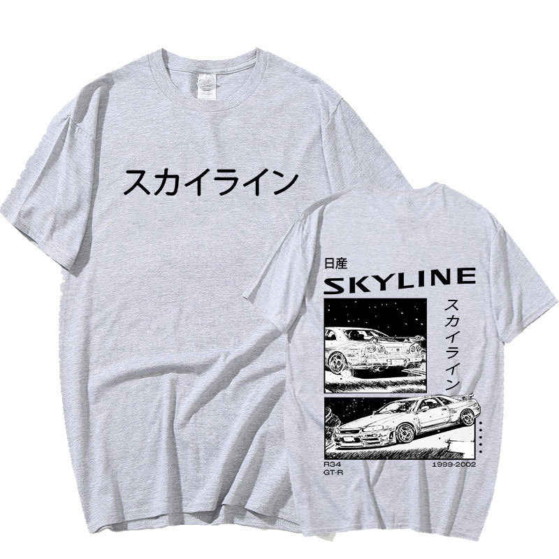 Title 7, Letter Double-sided Printed T-shirt