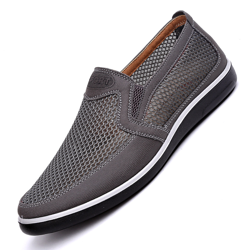 Title 5, Zomerse casual heren schoenen met ademend mesh....