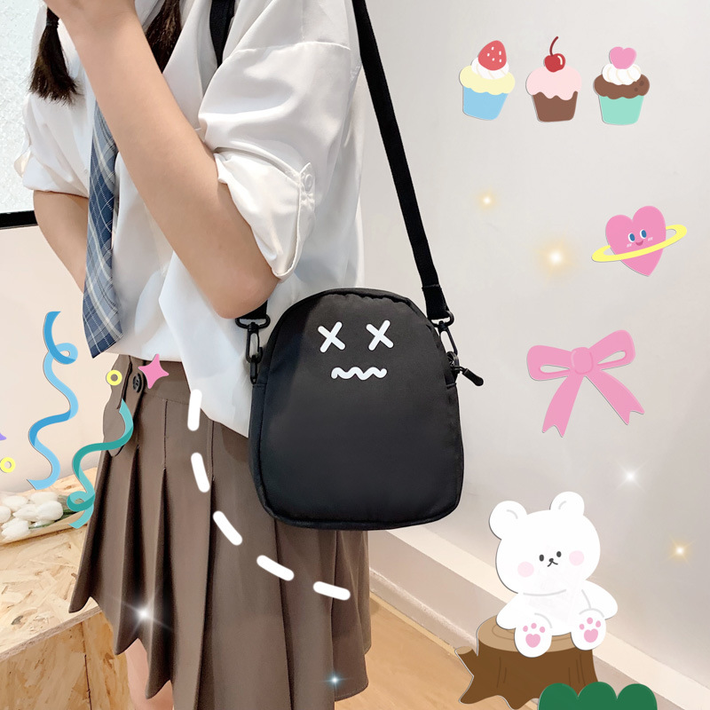 Cartoon Cute Nylon Bag Crossbody Girl