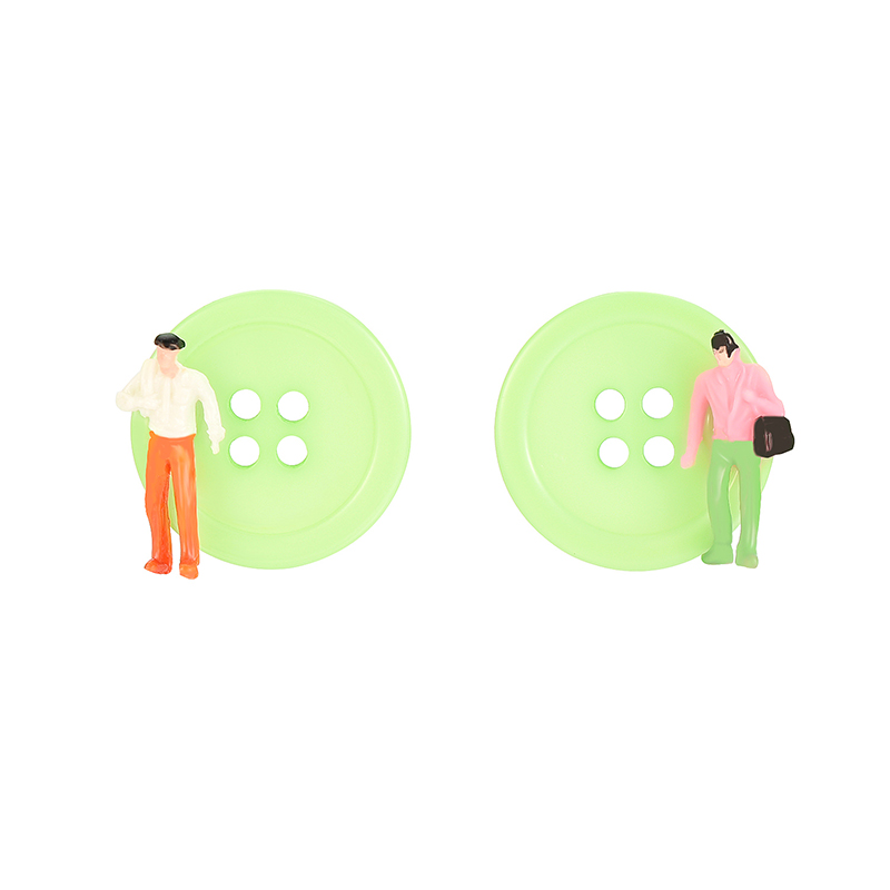 New European And American Cross-border Inlaid Fashion Earrings