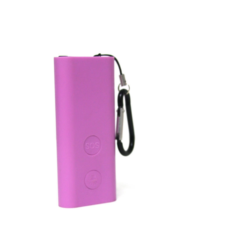 Personal Safety Alarm With 130LM LED Light For Self Defense Outdoor Emergency