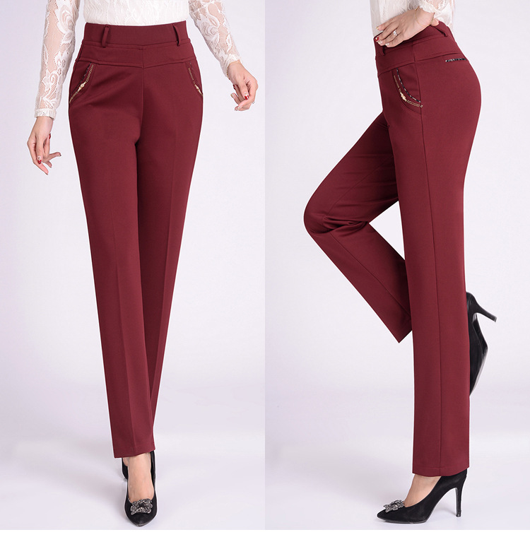 Title 9, Elastične pantalone visokog struka plus size, r...