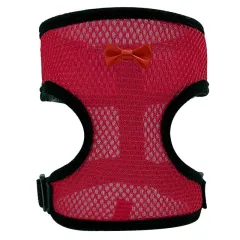 Pet Duck Chicken Poultry Chicken Clothes Chicken Vest Hen Belt Pet Harness Matching Collars Bow Poultry Supplies - Red - View 1