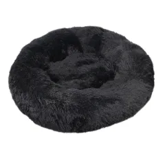 Pet Litter Cat Litter, Warm In Autumn And Winter, Removable And Washable - Black - View 1
