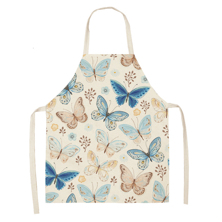 Title 4, Retro Butterfly Apron New Parent-child Apron Ho...