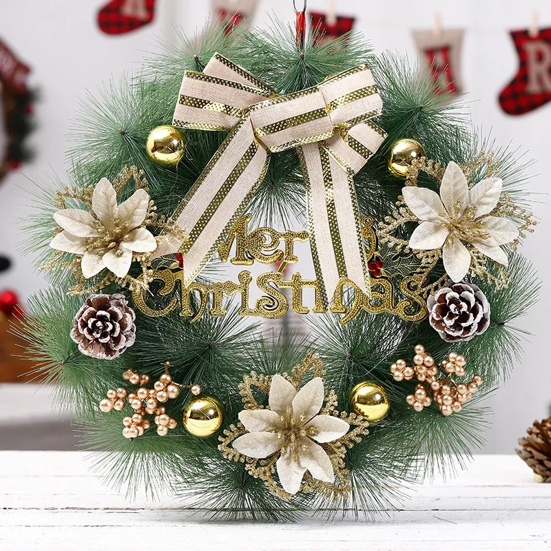 Christmas Decorations Creative Gifts, Ornaments Christmas Wreaths – image 9