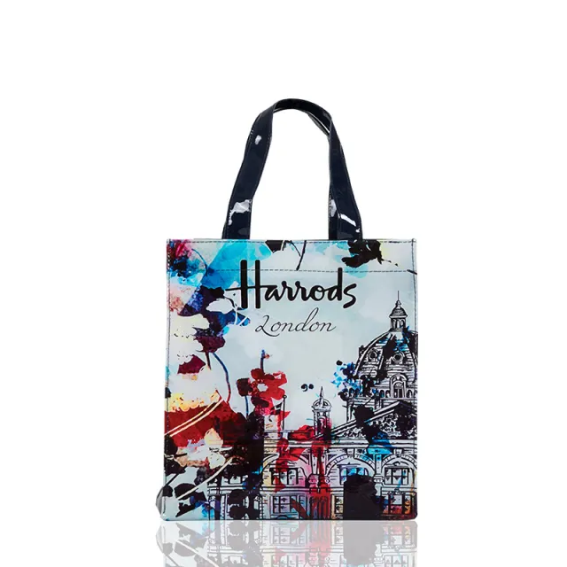 Colorful City Life Large capacity Waterproof Tote Bag Colorful - Shop at LoveMi