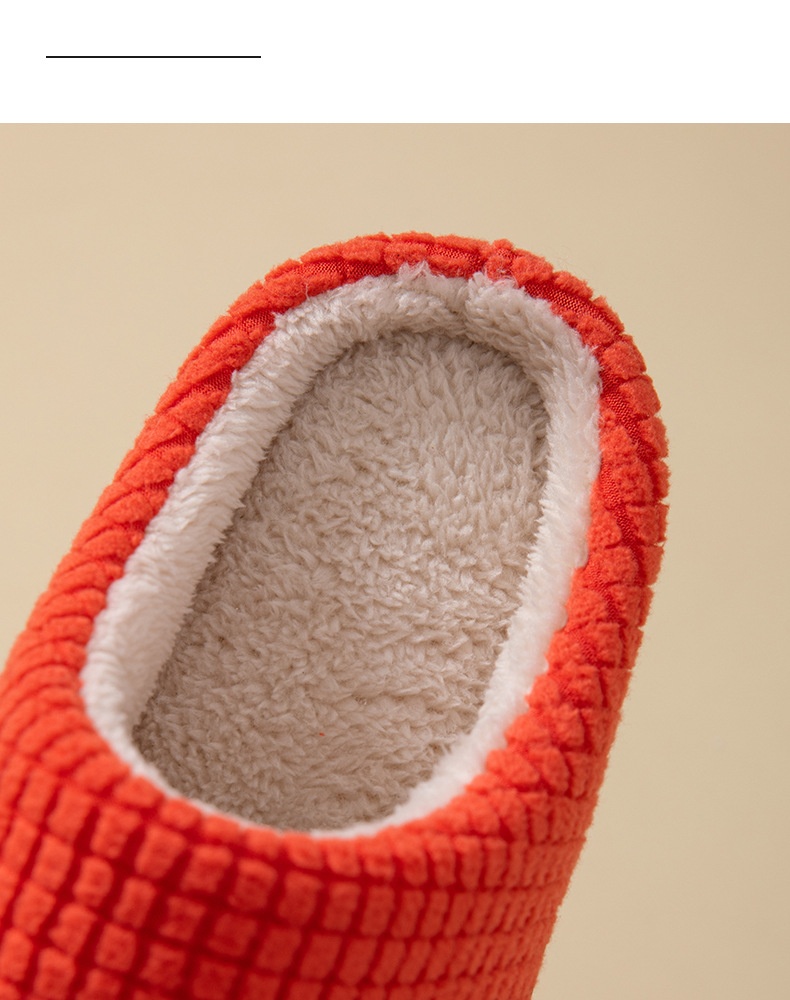 Title 5, Autumn And Winter Cotton Slippers Women