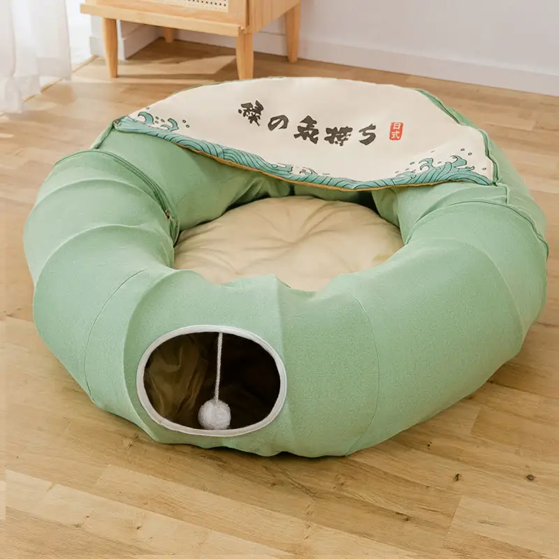 Cat's Nest Tunnel Toy Removable And Washable