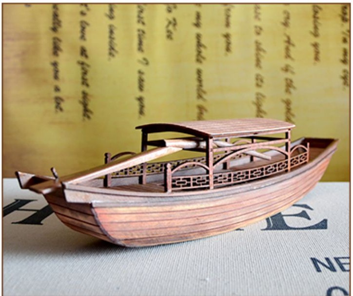 Title 8, Modelo de barco antiguo Shaoxing Wusheng Ship Z...