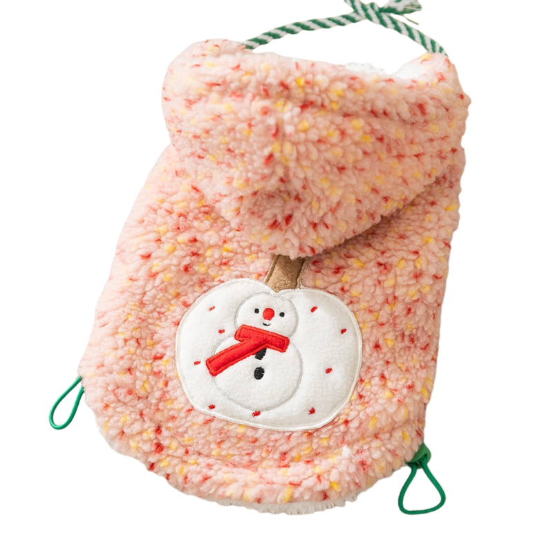 Autumn And Winter Korean Version New Dog Cute Cartoon Little Bear Sportswear And Cat Teddy Pet Clothing Pink - Shop at LoveMi
