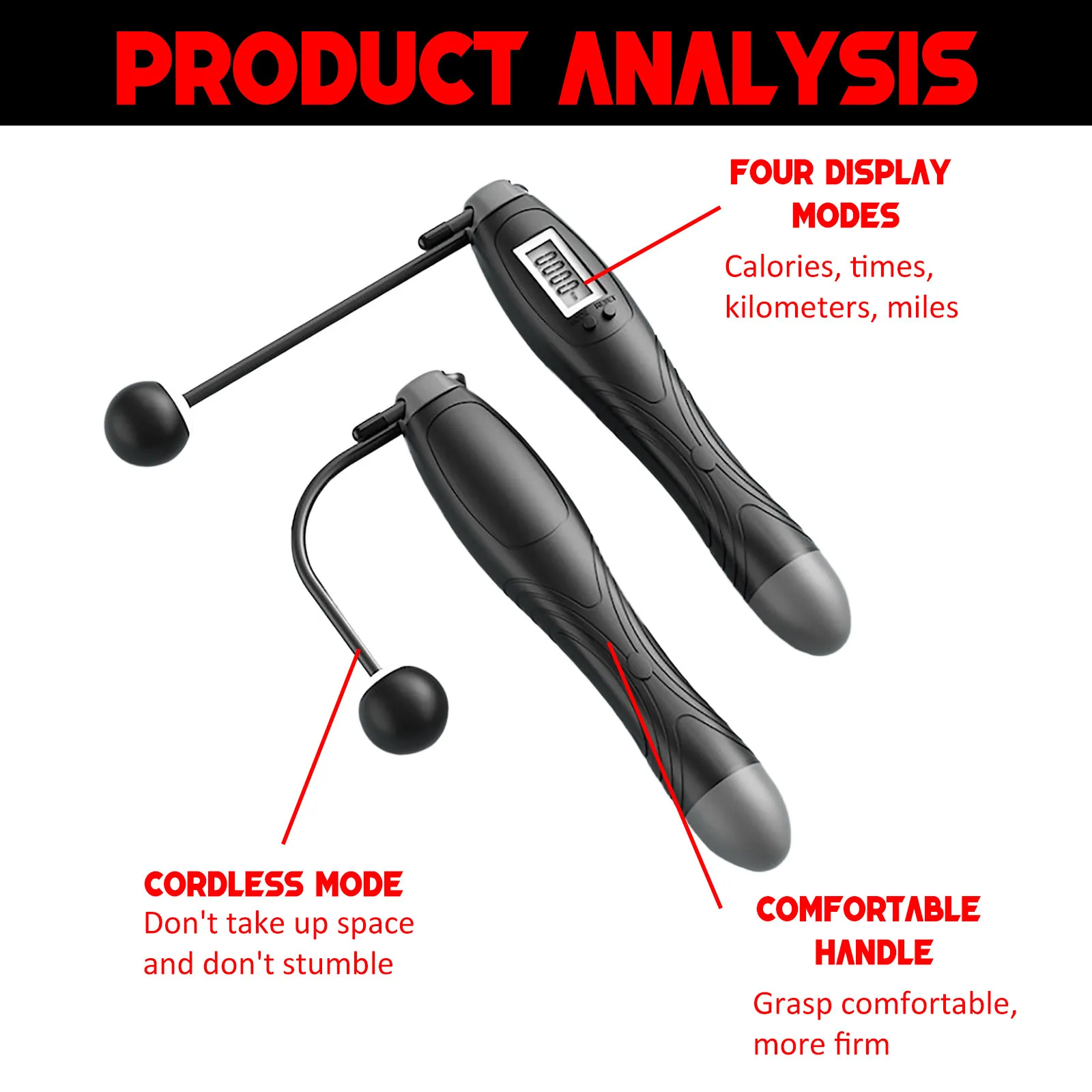 New Cordless Electronic Skipping Rope – image 3