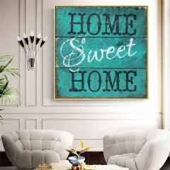 Sweet Home Square Or Round Rhinestone Embroidery - Photo Colour - View 1