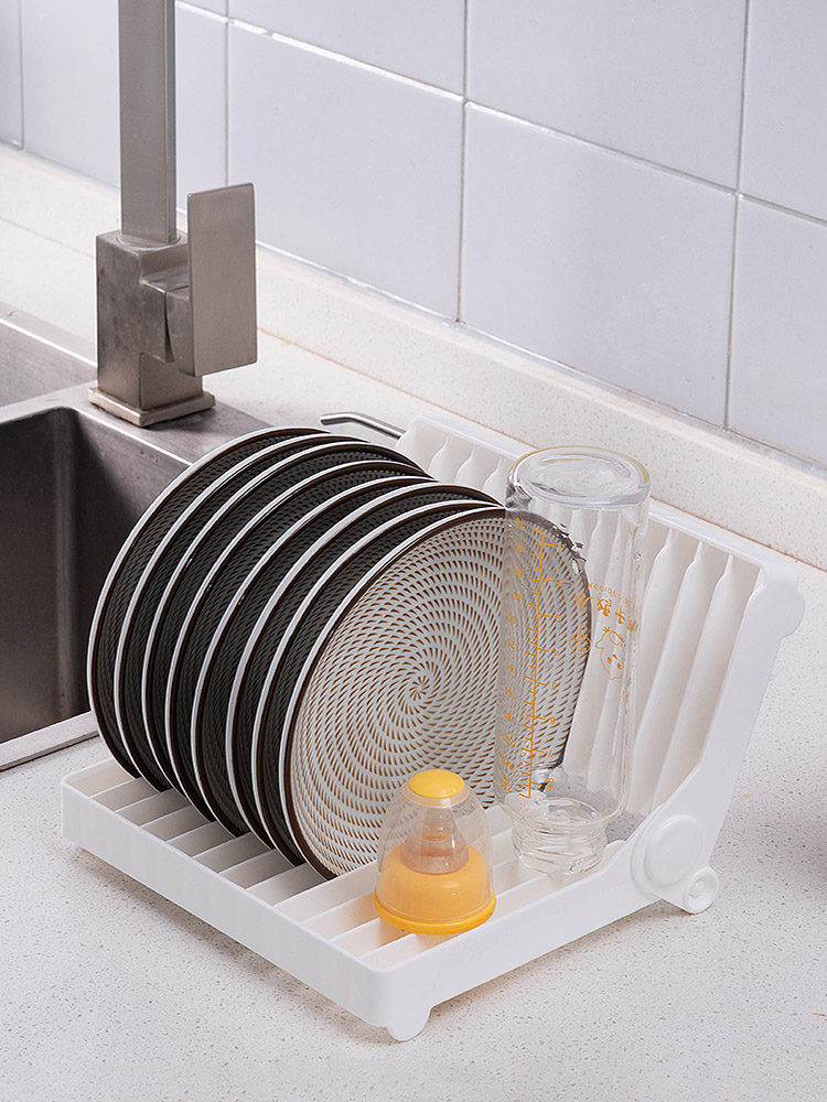 Title 2, Folding dish rack and dish storage rack