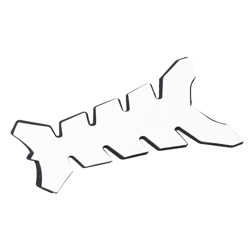 Universal Motorbike Motorcycle Rubber Tank Scratch Protector 3D Sticker Pad New — image 5