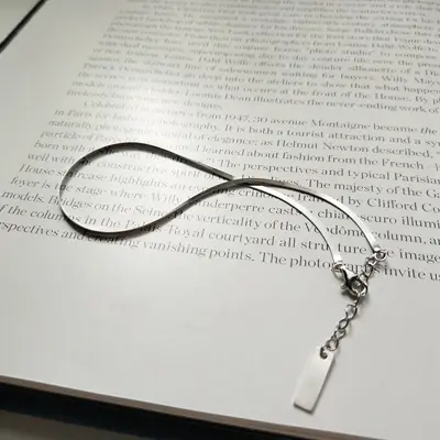 Korean Version Of Simple And Versatile S925 Sterling Silver Blade Chain Anklet