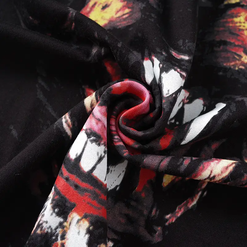 3D Printed Big Evil Dog Head Short-sleeved T-shirt