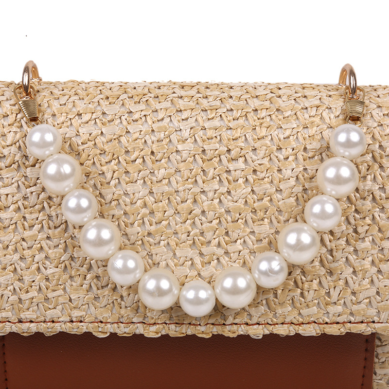 Pearl Shoulder Fashion Crossbody Bag