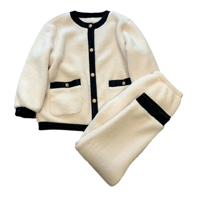 Texture Soft Glutinous Little Fragrant Pajamas Suit For Women