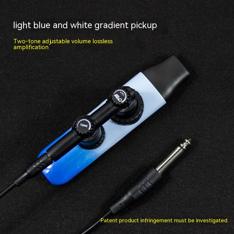 Blue White Vibration Pickup