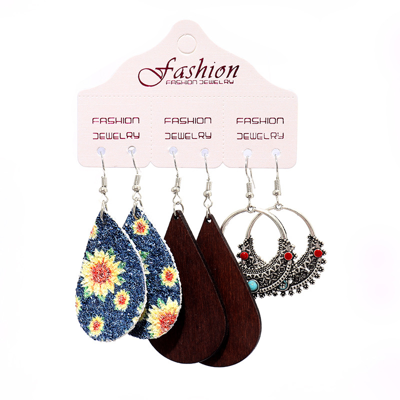 Bohemian Retro Ethnic Style Exaggerated Quality Earrings