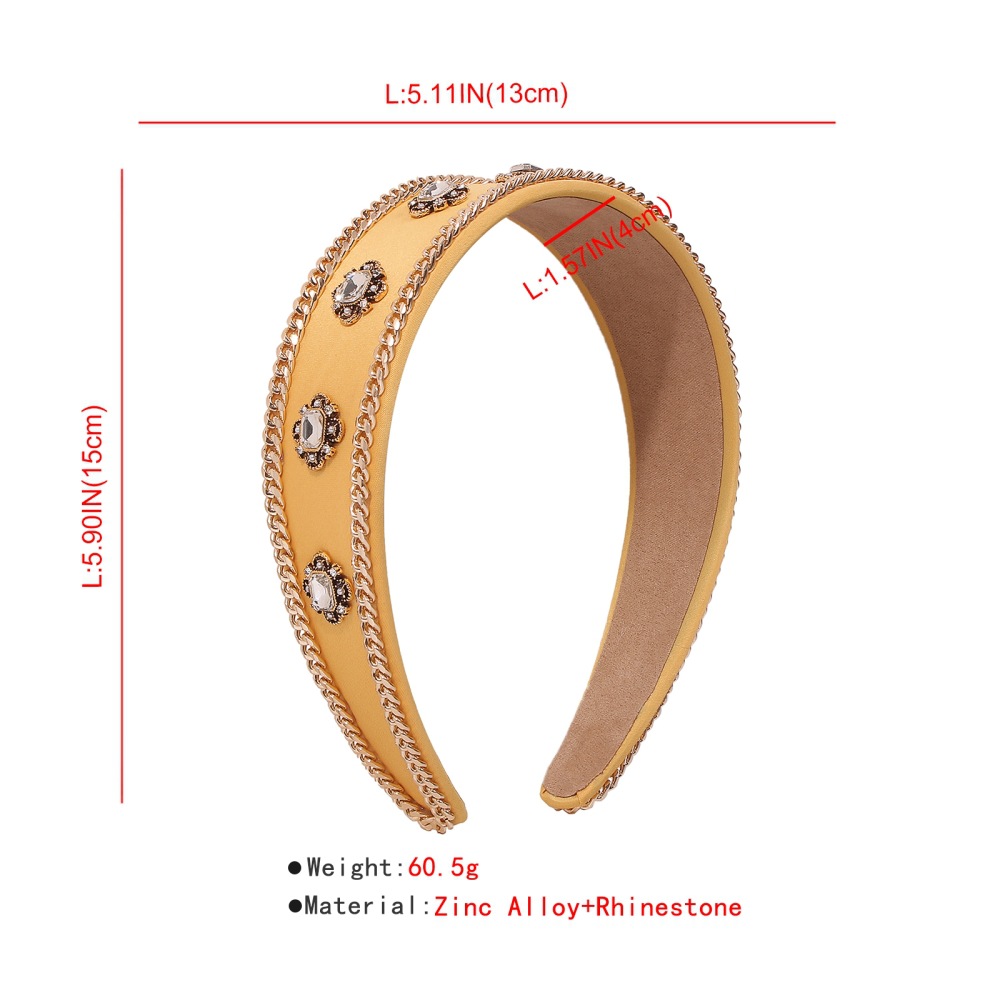 Headband Baroque Retro Fashion Chain Headband