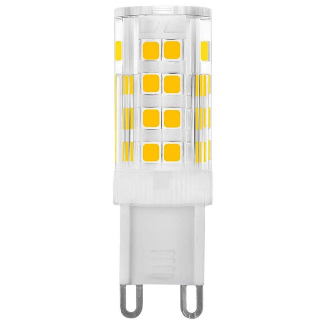 10pcs G9 LED Lamp Bulbs, Warm White 3000K 5W G9 LED Light Bulb Equivalent To 40W Halogen Bulbs 420 Lumens Non-dimmable