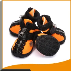 European And American Style Pet Shoes Are Cool - Orange - View 1