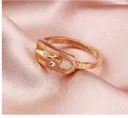 Diamond Love Sliding Ring