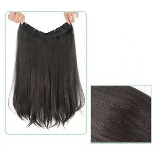 Increase Hair Volume And Highlight Micro Curl Wig Brown Black - Shop at LoveMi