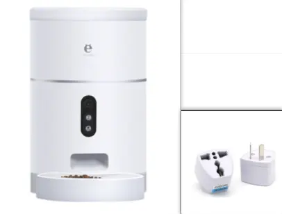 Pet Dog Cat Food Dispenser Bowl