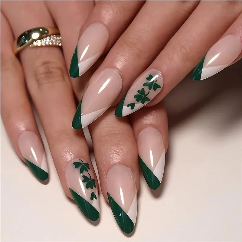 Clover Nail Art, Length Long Water Pipe