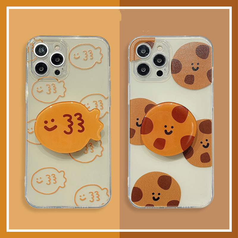 Funda Taiyaki cookie silicona para celular