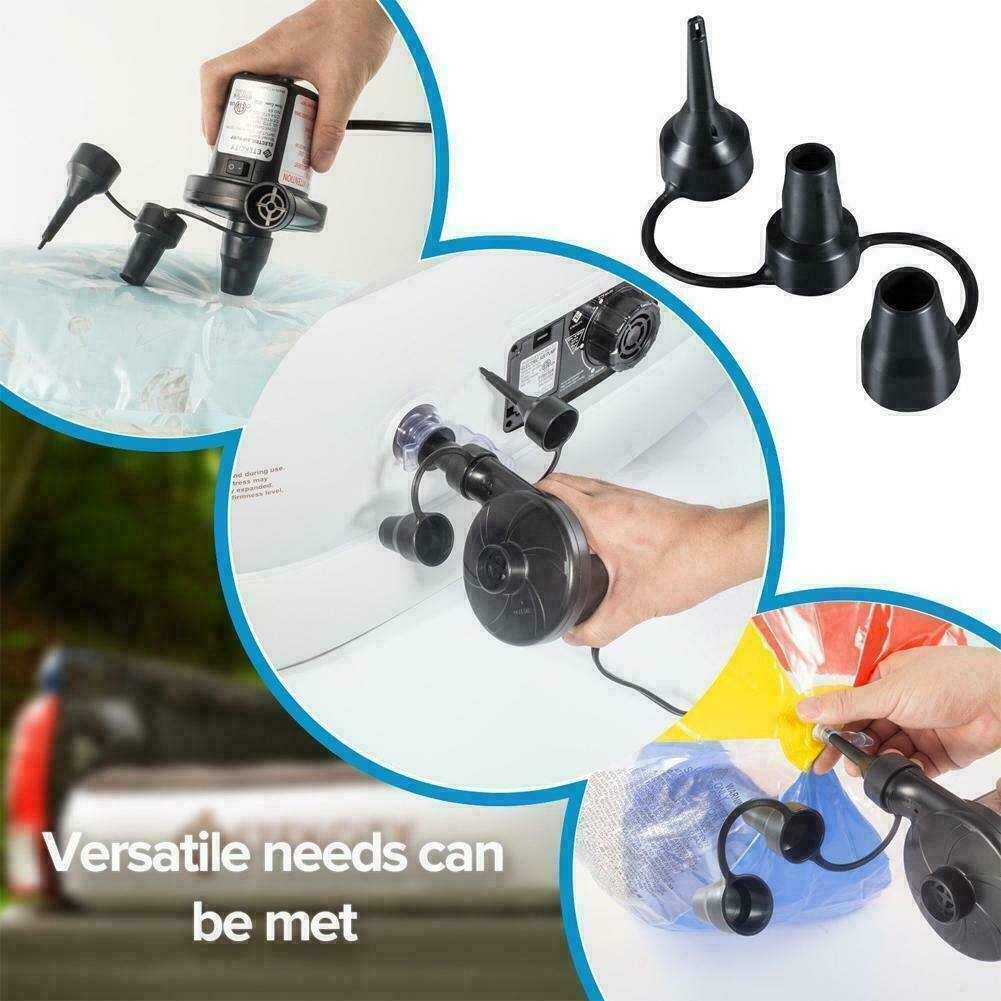 ELECTRIC AIR PUMP INFLATOR FOR INFLATABLES CAMPING BED MATTRESS SWIMMING POOL — foto 2