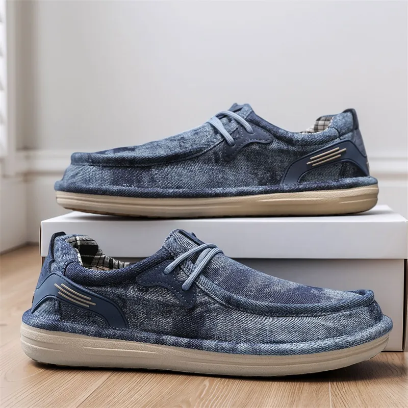 Men's Breathable Canvas Shoes, Spring & Autumn