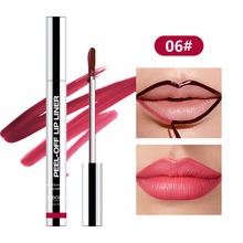 Slippery Lip Liner Pencil Waterproof, Long-Lasting, Smudge-Proof Moisturizing Plump Lips Lipstick, Lip Gloss, Lip Lacquer 6