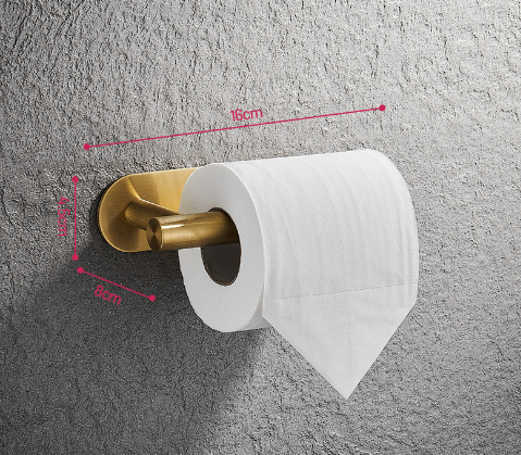 Paper Towel Holder Gold