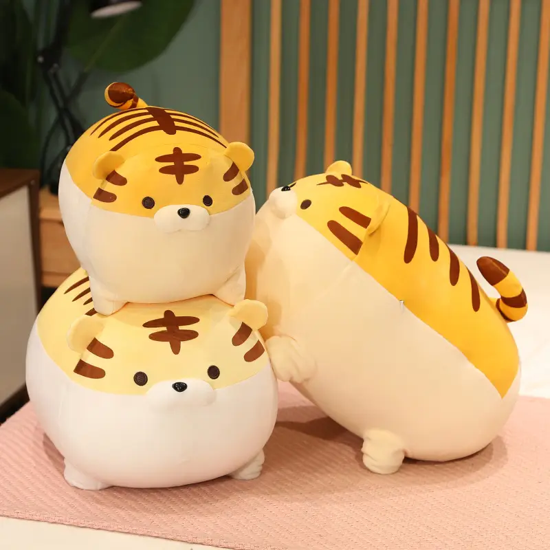 Super Soft Doll Zodiac Little Tiger Cotton Plush Toy Birthday Gift