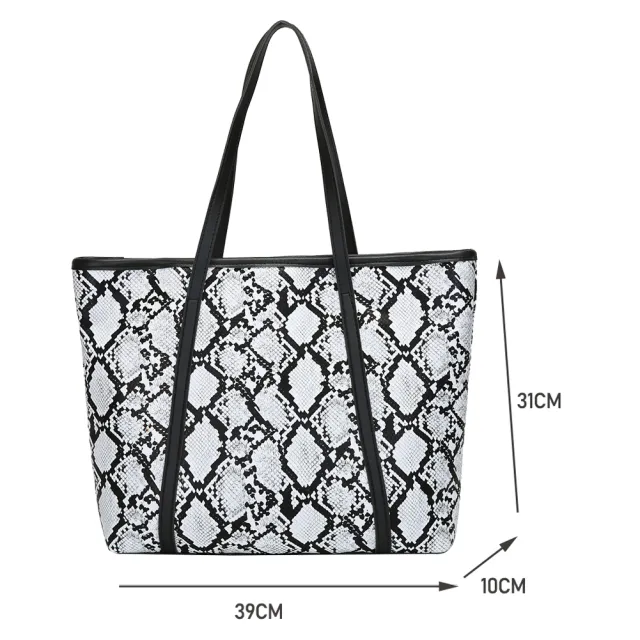 Vintage Leather Large Capacity Shoulder Bag For Women White - Shop at LoveMi