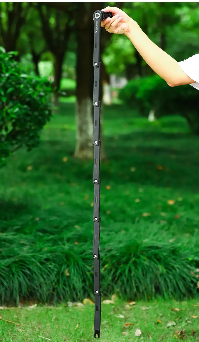 Bicycle Password Folding Anti-theft Bicycle Chain Lock Riding Equipment