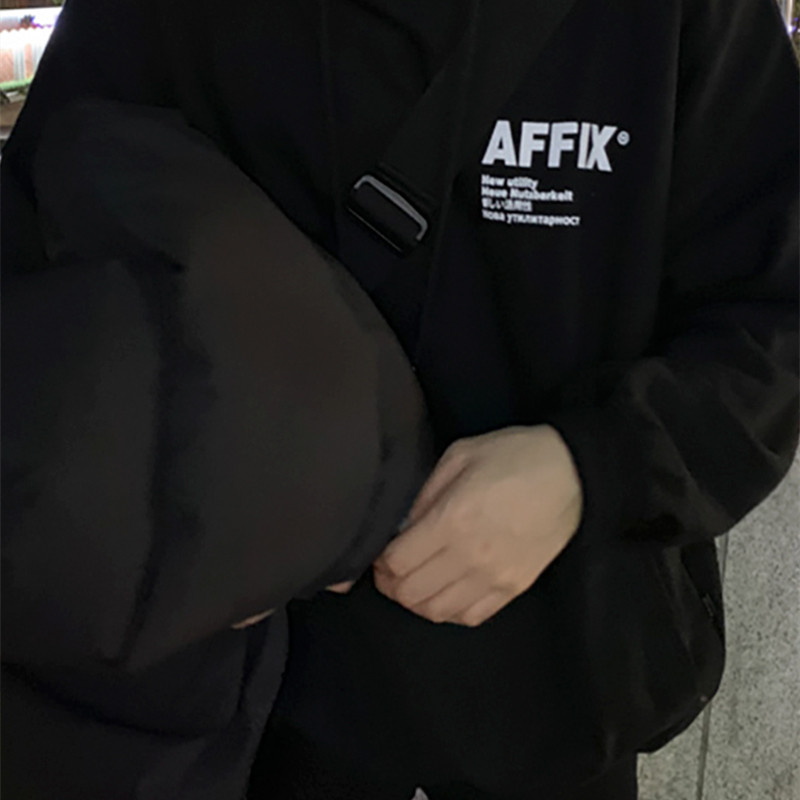 Fashion Brand Letter Printing Casual Coat Top