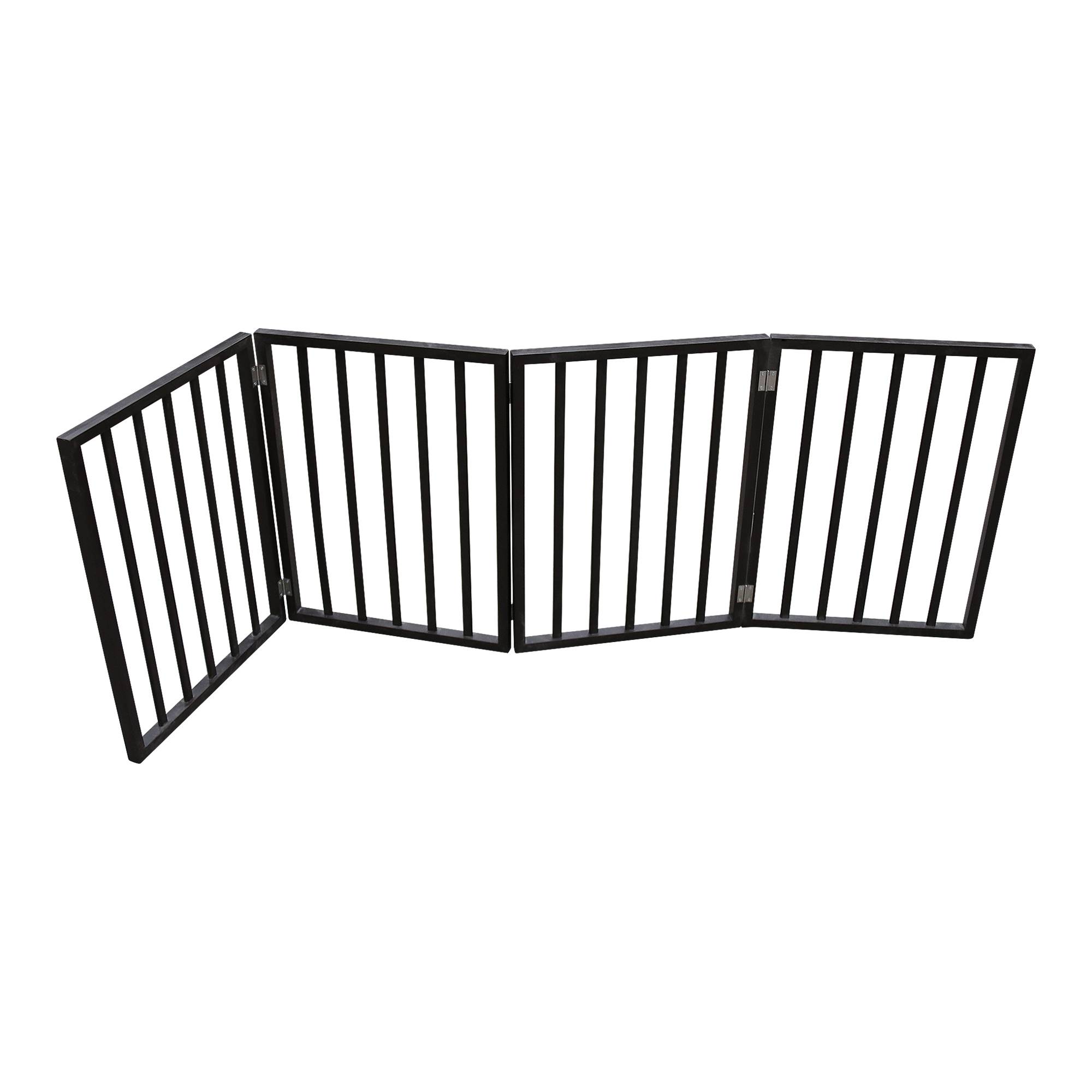 Pet Gate - Dog Gate For Doorways,Stairs Or House-standing, Folding — foto 13
