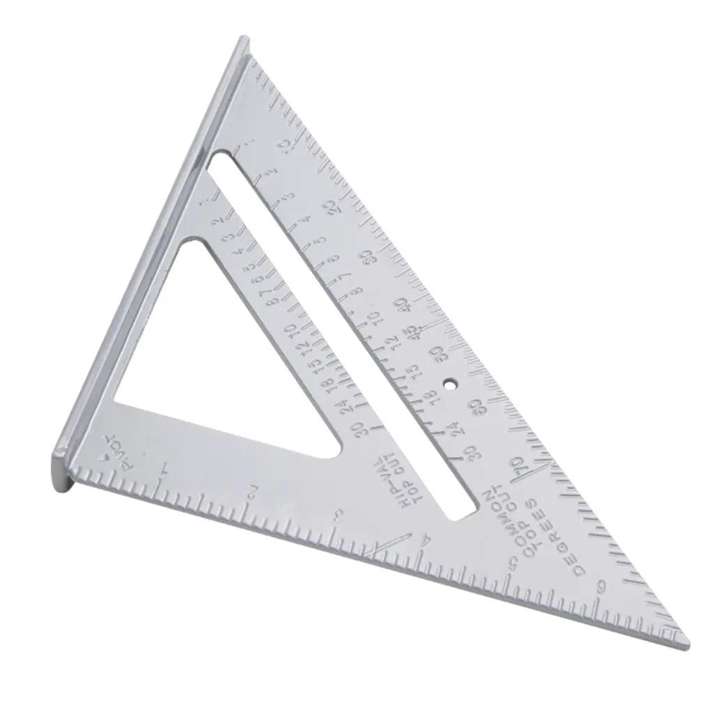 7-inch Multi-functional Metric & Imperial Triangle Ruler