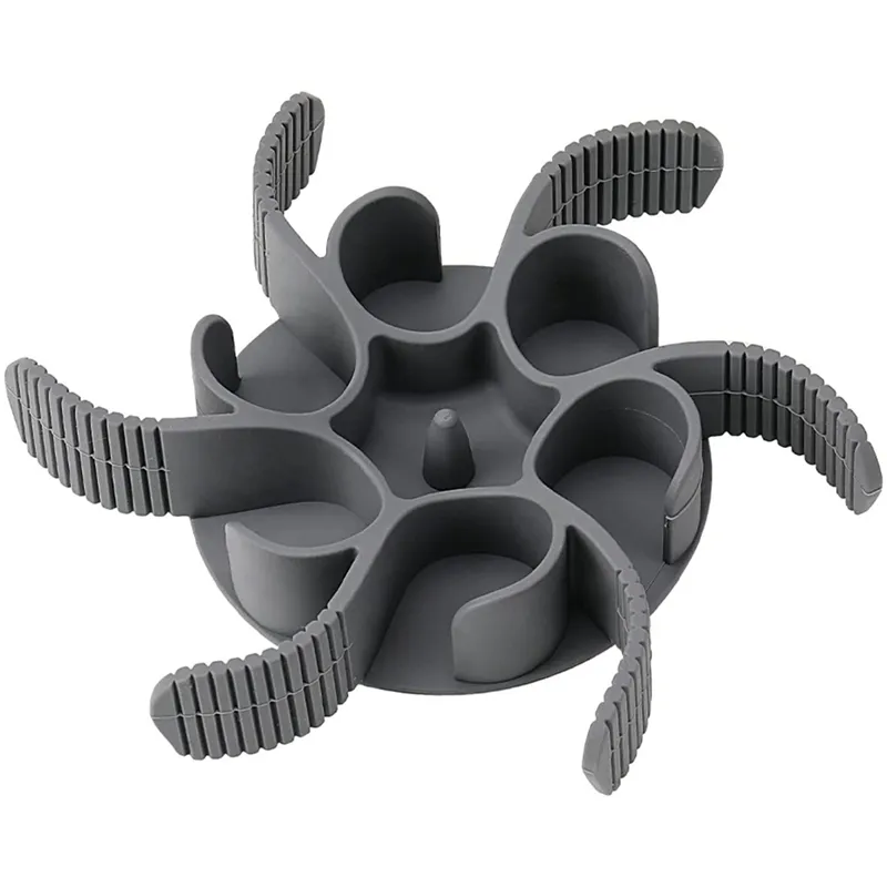 Dog Slow Feeding Bowl Silicone Spiral Food
